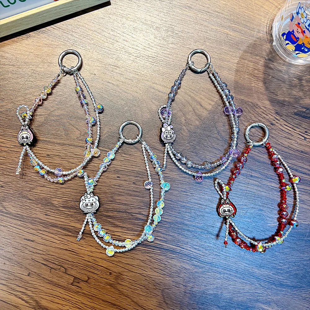 

Kawaii эльф кристалл телефонная цепочка мобильный телефон анти-потерянный запястье милый кулон аксессуары Декор брелок подарки на день рождения для девочек