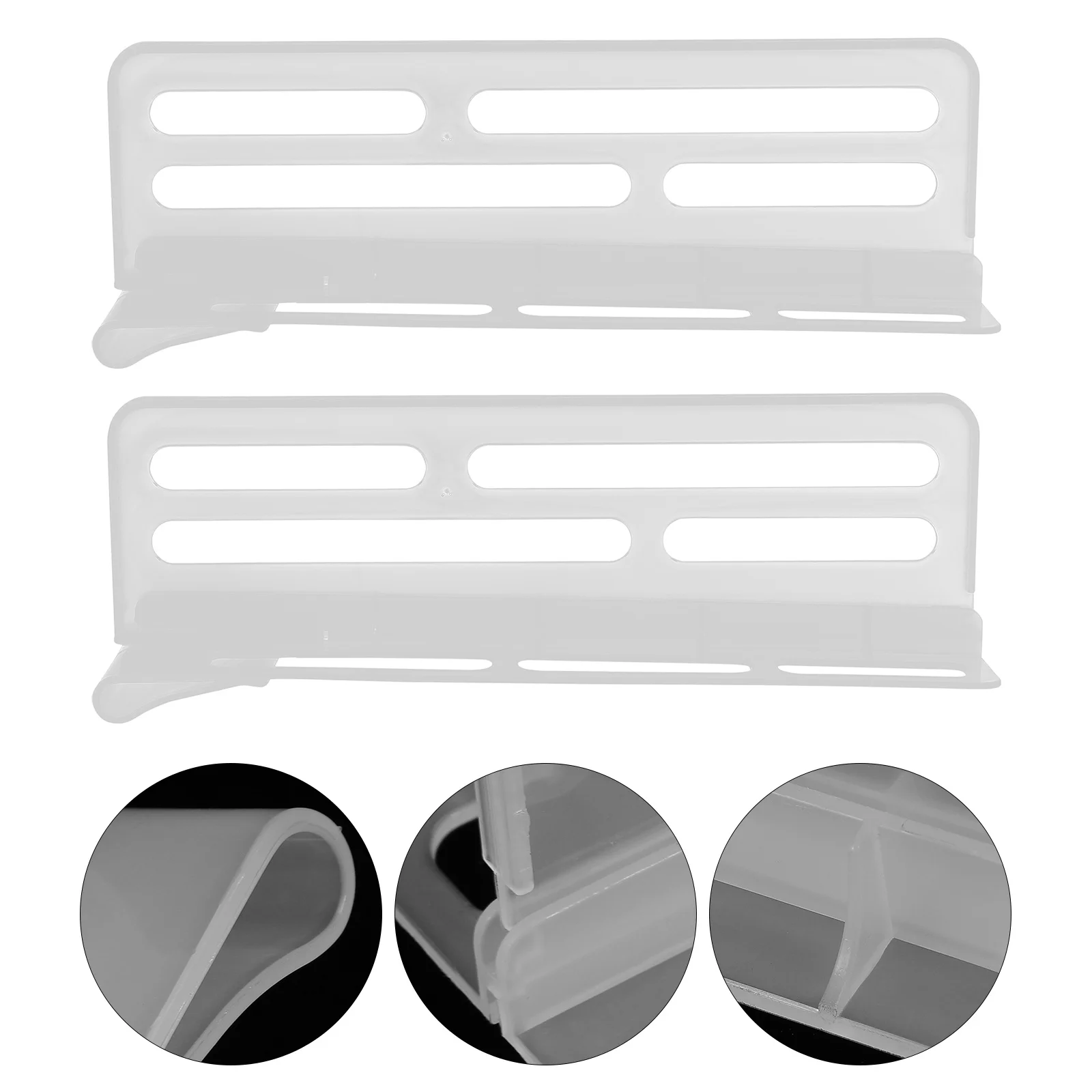 

3PCS Fridge Divider Refrigerator Small Room Replaceable Drawer Separator Household ganizer Storage Solution Partition Board