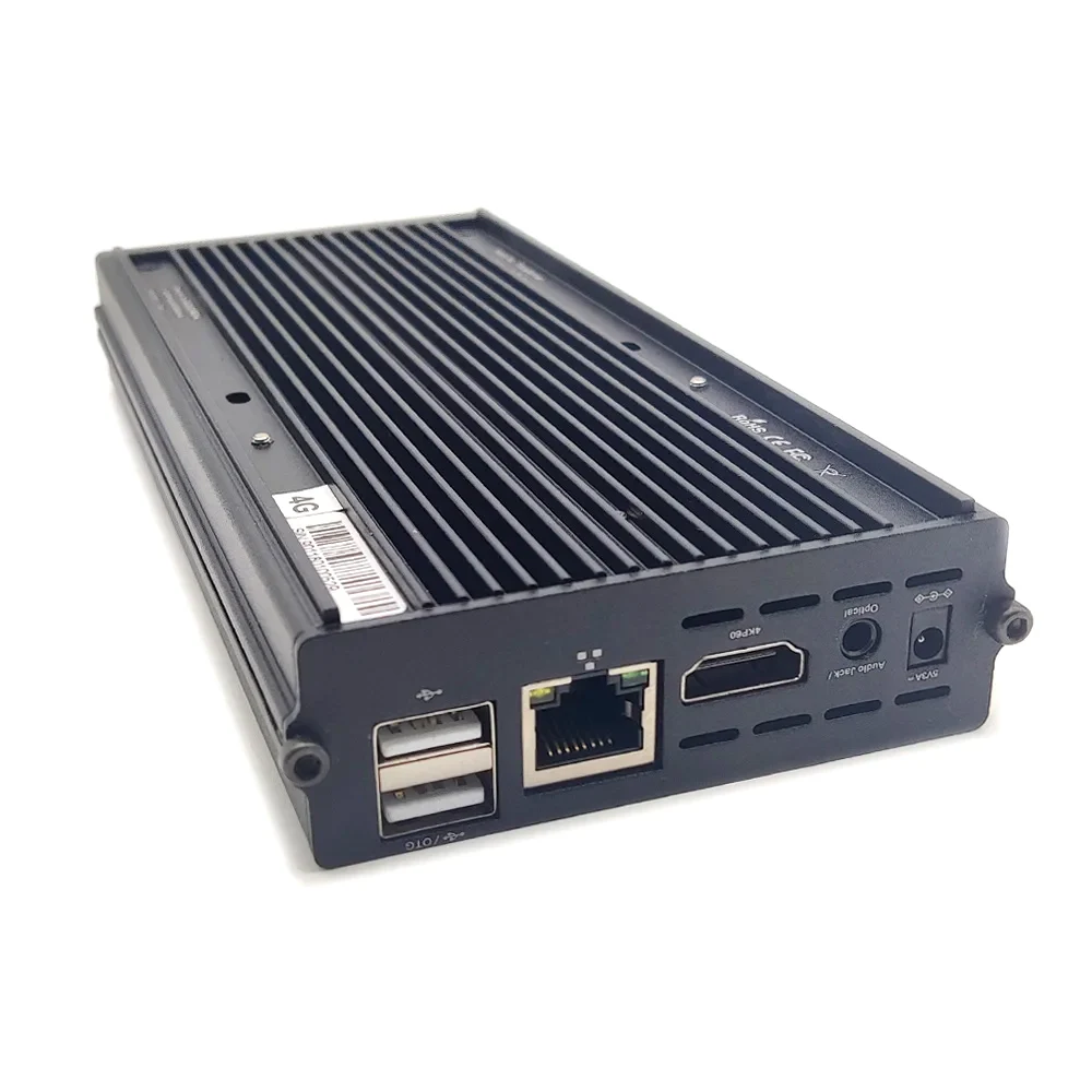 Lettore Android open source NAS Linux Computer Console di giochi retrò Trasformatore popcorn per kit moduli Pine64 ROCK64