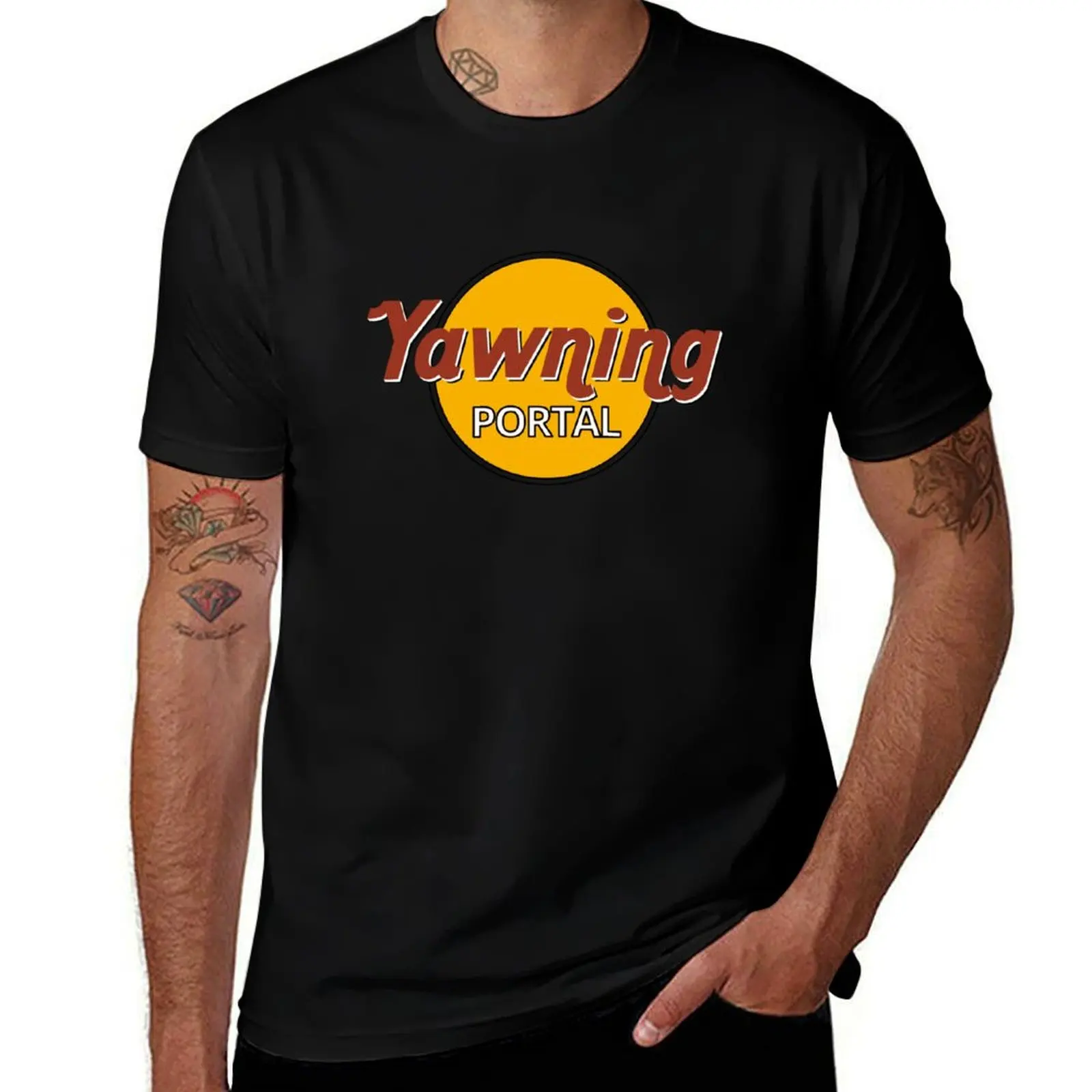 Yawning Portal T-Shirt funny t shirts cotton T-Shirt