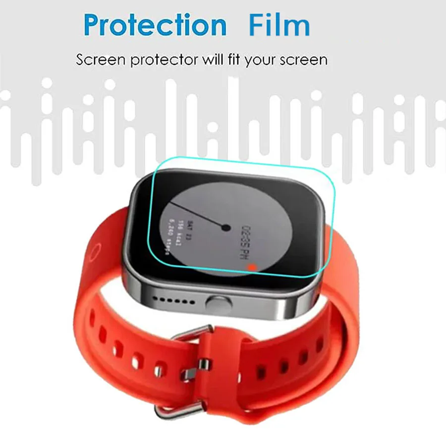 For CMF by Nothing Watch Pro SmartWatch Slim Glossy Repairable Skin Soft TPU Hydrogel Film Screen Protector -Not Tempered Glass