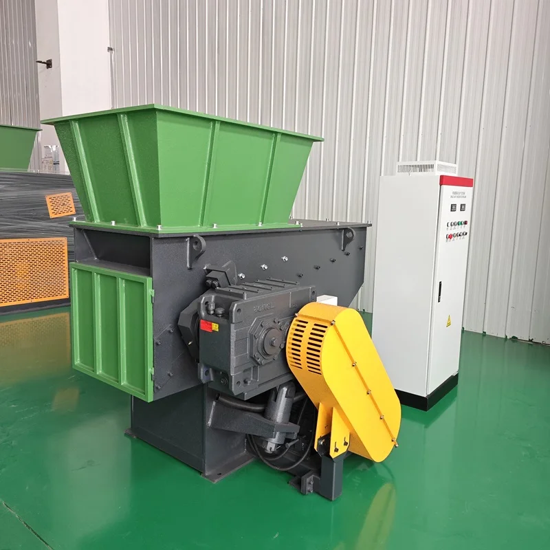 Frantoio automatico per dischi metallici in plastica dura per rifiuti elettronici di alta qualità con pompa e cambio componenti principali