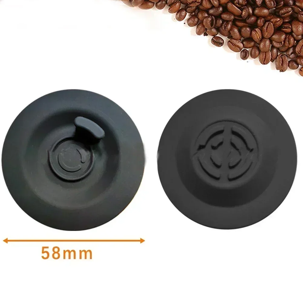 2pc 58mm Blind Filter Backflush Disk Rubber Cleaning Disc Insert For Breville Coffee Machine Portafilter Backwashing Tool