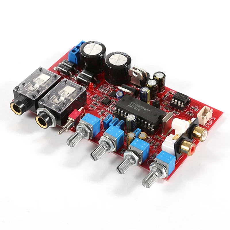 YJ0026-OK Preamp Board 2x3300uf Filter Condensator 1.6Mm Dikte Pcb Board AC12V-15V Dual Spanning Module