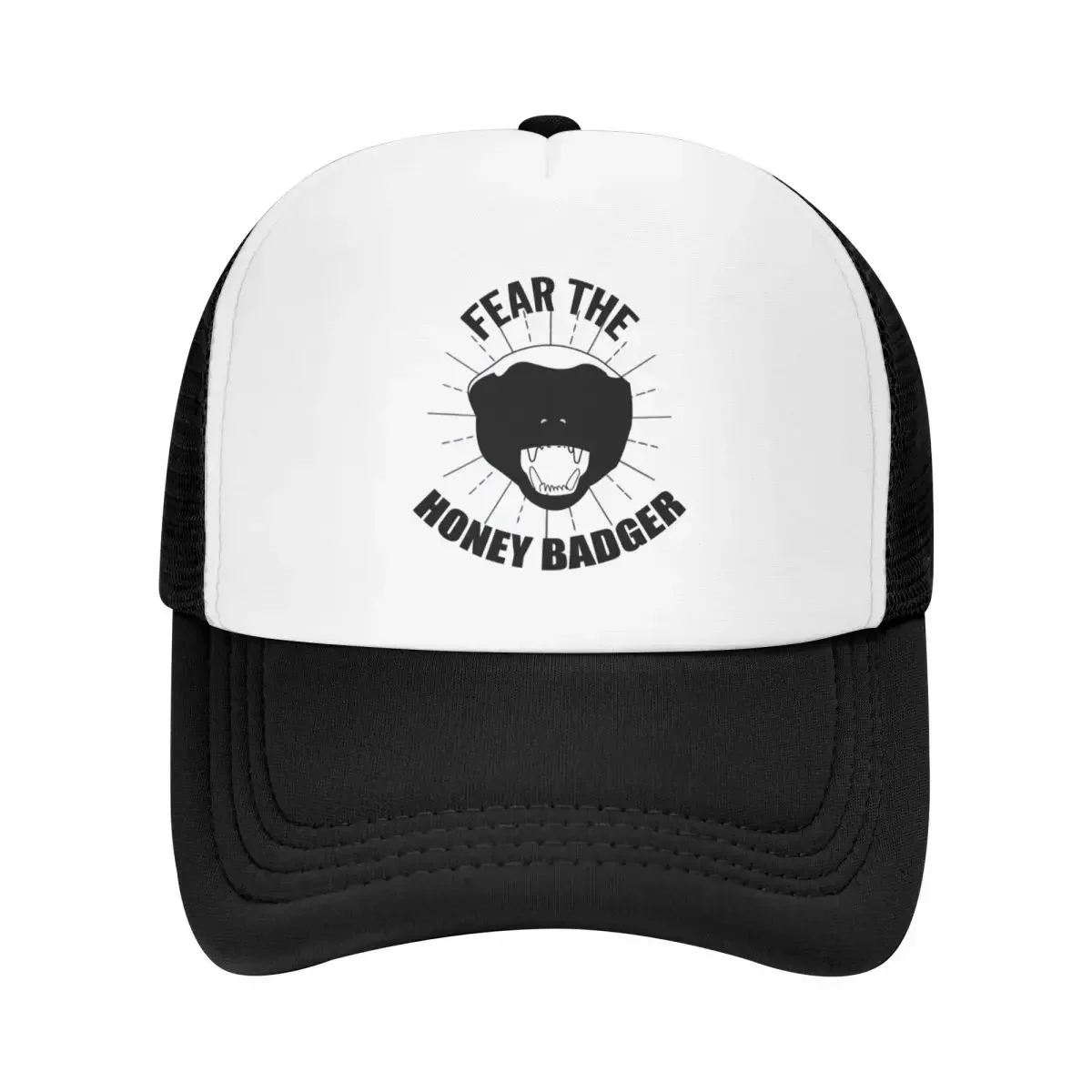 Fear The Honey Badger Baseball Cap foam party Hat Hat Man Luxury Caps Male Women's