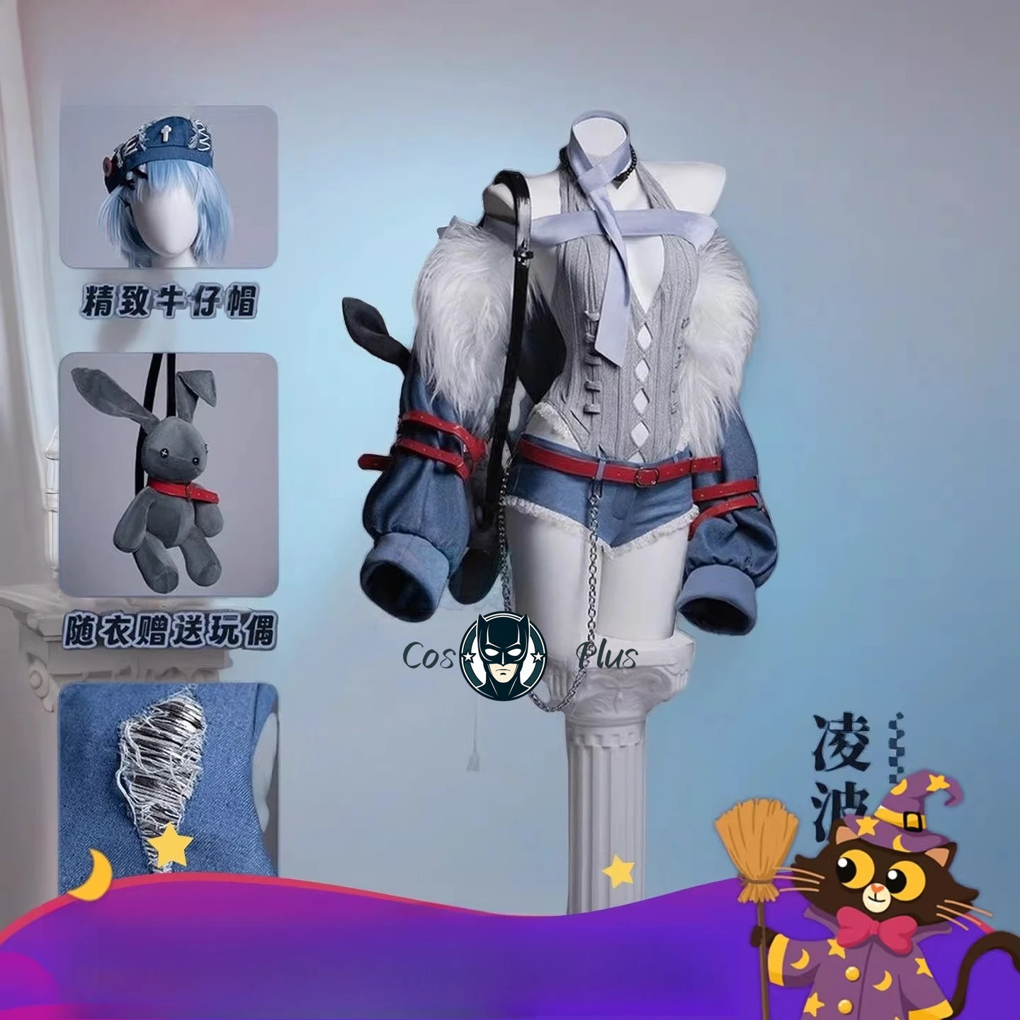 

Asuka Langley Soryu Ayanami Rei Cosplay Costume Full Set Uniform Anime Rock EVA Accessories Women Halloween Carnival Party