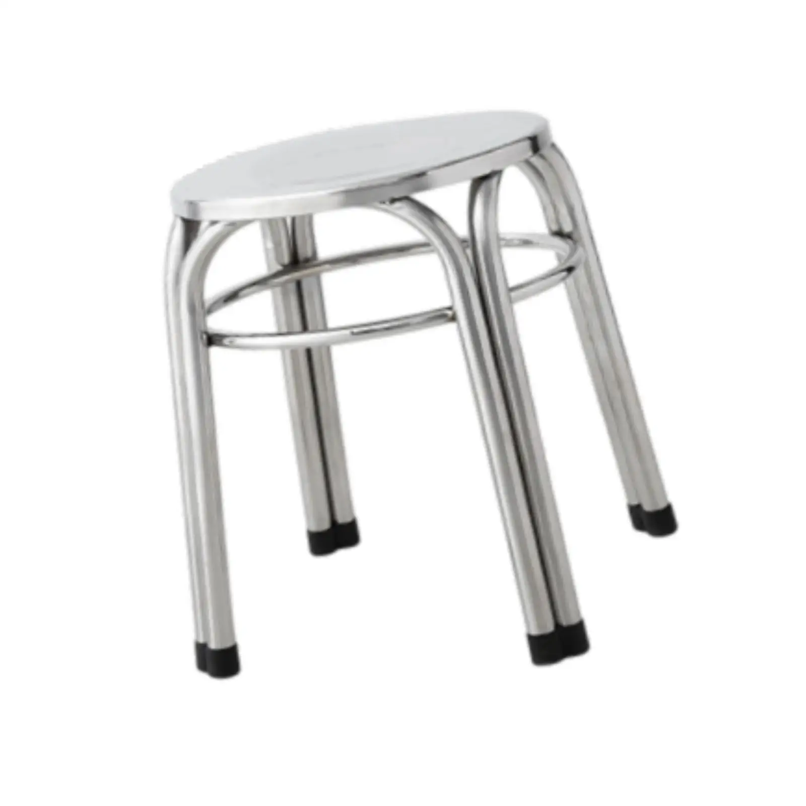 

Round Metal Stool Nonslip Industrial Backless Furniture Noise Reduction Stackable Stackable Stool for Indoor Garden Kitchen