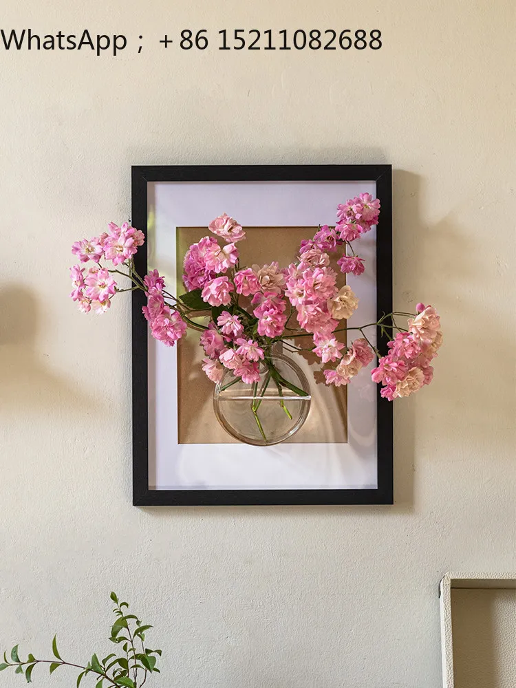 SCY creative wall hanging vase wall decoration flower utensil hydroponic flower arrangement utensil photo frame