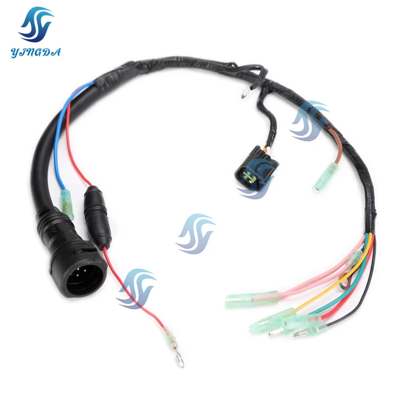 

Высококачественный жгут проводов в сборе (7-контактный) 688-82590-04 для подвесного 2-тактного двигателя Yamaha 75HP 85HP 688-82590-04 688-82590 Запчасти для лодок