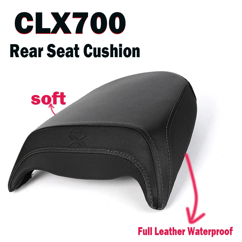 

For CFMOTO CL-X 700 CLX700 700CL-X CF700CLX CF700CL-X Sport Motorcycle Full Leather Waterproof Seat Cushion Rear Seat Cushion