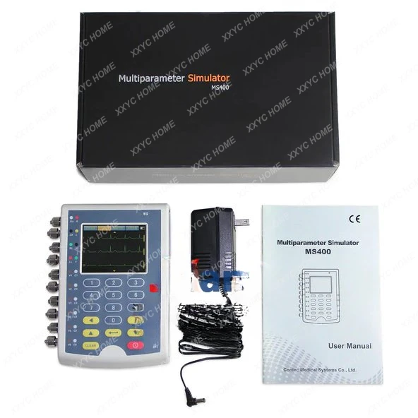 Multiparameter patient emulator portable multifunction simulator