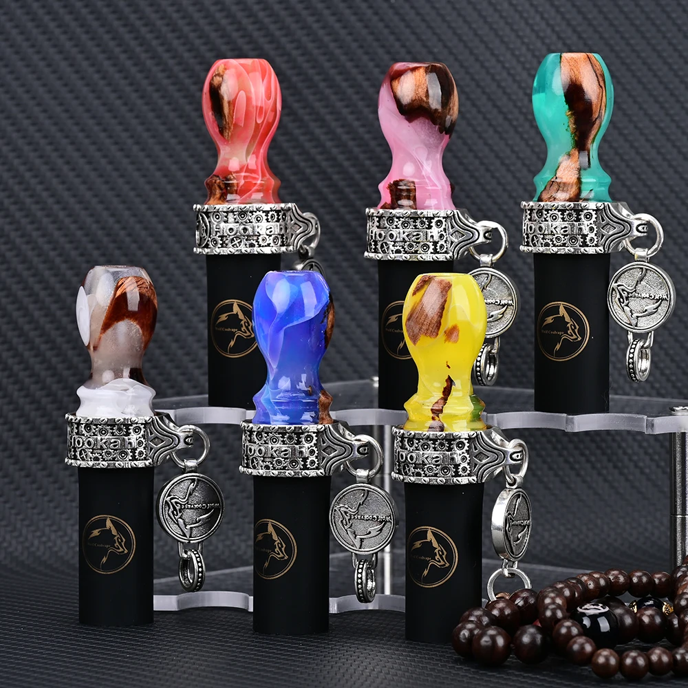 

Hookah Shisha tip Pipe Hookah Shisha Water Pipe Mouth hubbly bubbly Hookah Mouthpieces Stable wood resin Narguile Hookah Pipe