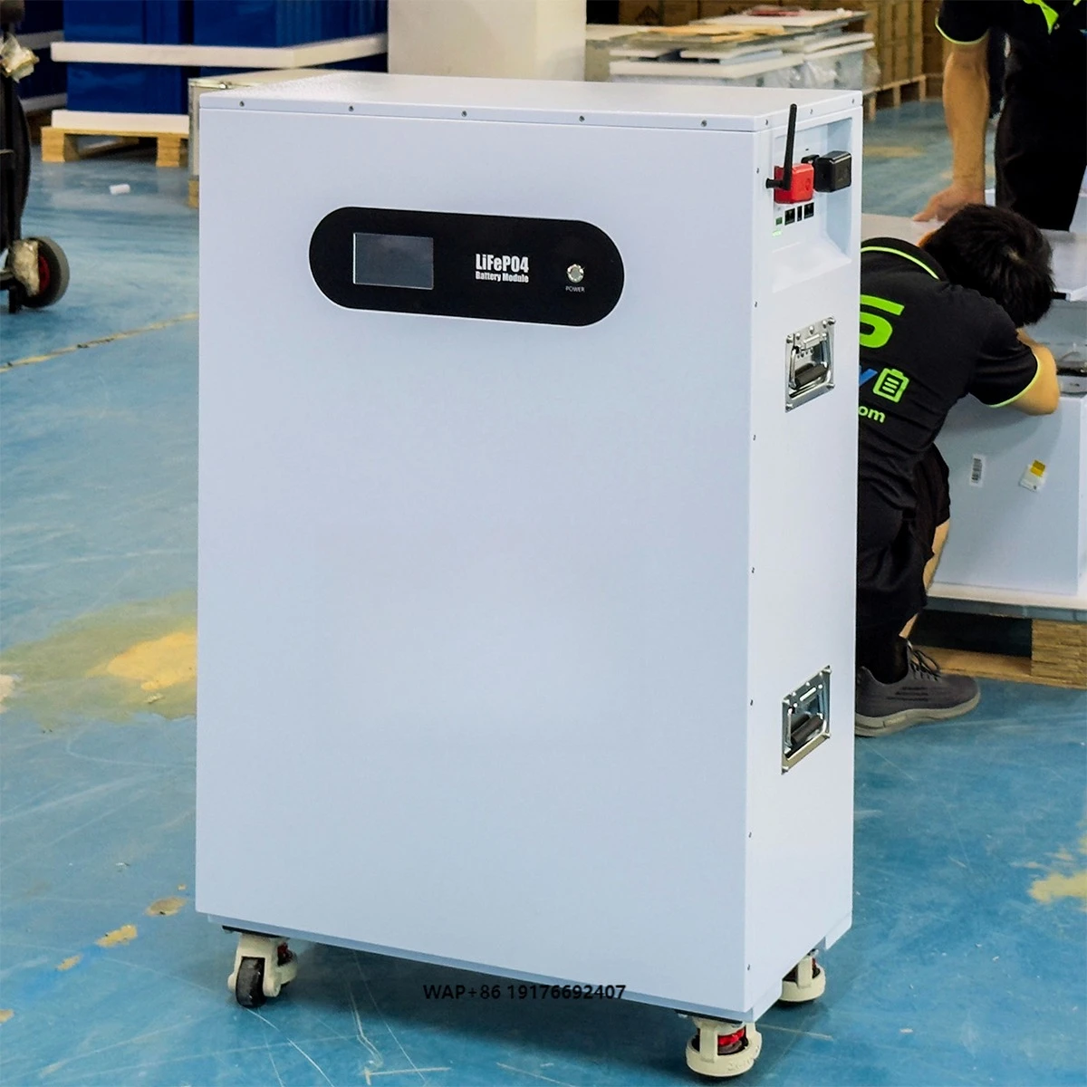 LiFePo4 Inverter Battery EMS 10kw 15kw 16KW 48V 51.2v 100Ah 200Ah 314ah Home Power Wall-Mounted Lithium Ion Battery