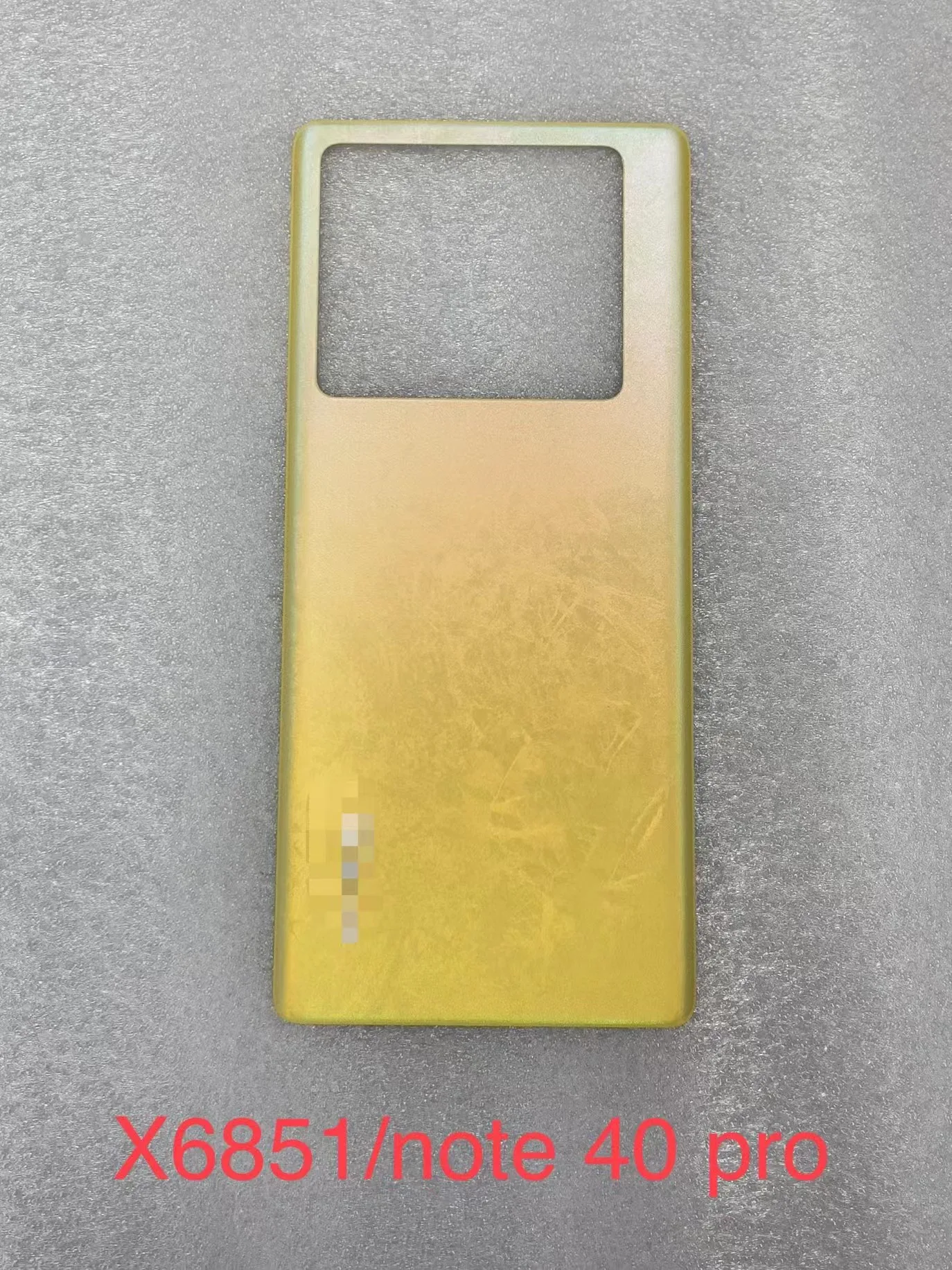 For Infinix Note 40 Pro 5G X6851 New Battery cover Back Glass Cover Door Rear Housing Cover