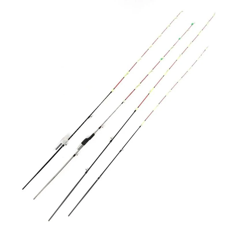 Vara De Pesca Rotativa Ultra-Leve, Fibra De Vidro Nano, Semi-Titânio, Liga De Titânio Completa, Ponta, Ligeiramente, 45 cm, 55cm