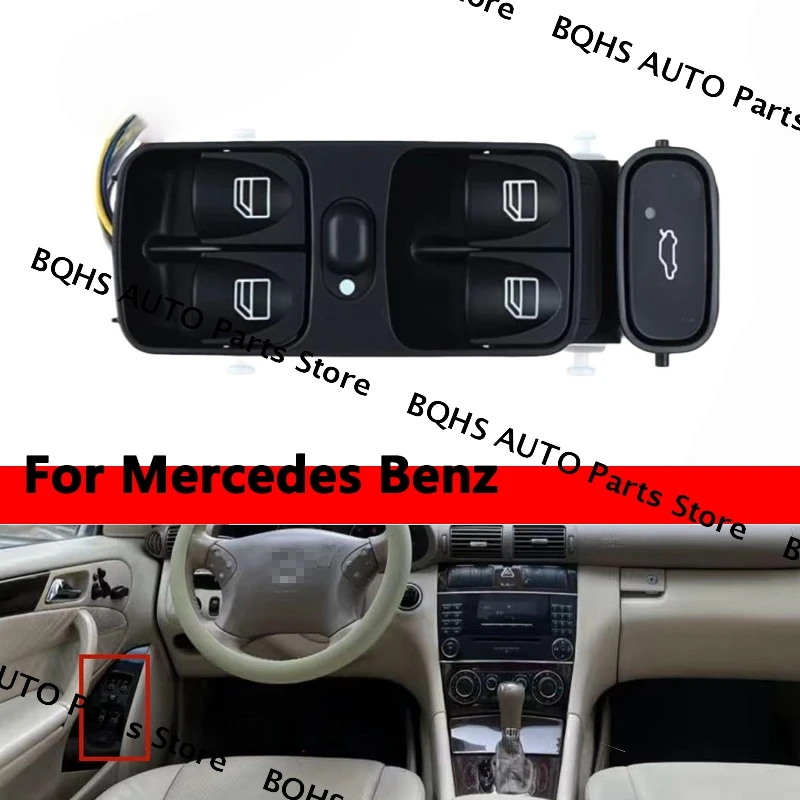 

Автомобильный электрический переключатель стеклоподъемника, переключатель управления стеклом A2098203410 для Mercedes Benz