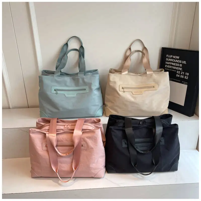 

Premier New Fashion Minimalist Large Capacity Tote Bag Stylish Casual Shoulder Tote Bag Lightweight Waterproof Travel Gym Bag
