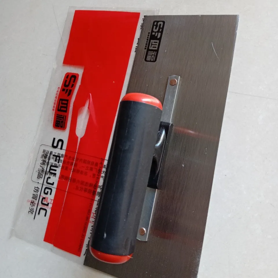 مجرفة التجصيص مجرفة الاسمنت مجرفة الحوائط الجافة للتجصيص كشط الحوائط الجافة التجصيص تشطيب الأرضيات البناء #1