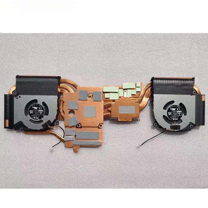 Nuevo ventilador disipador de calor para CPU/GPU de portátil para CLEVO Z8 D6 Gaming Medion Schenker 6-31-V15RN-101 RTX40 FCN 12V P/N:MQQA