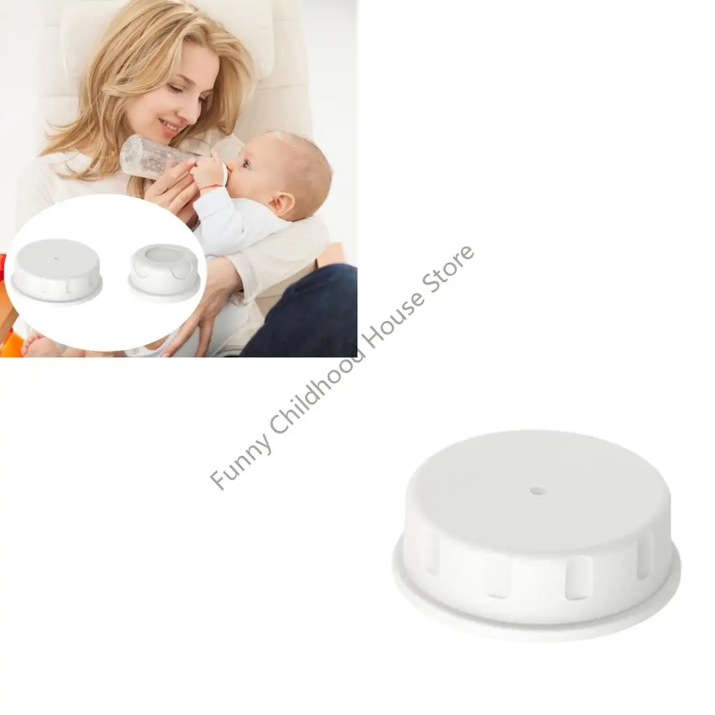 

D0LA Universal Milk Storage Lid for Wide/Standard Neck Bottles PP Leakproof Design for Breastmilk Freshness