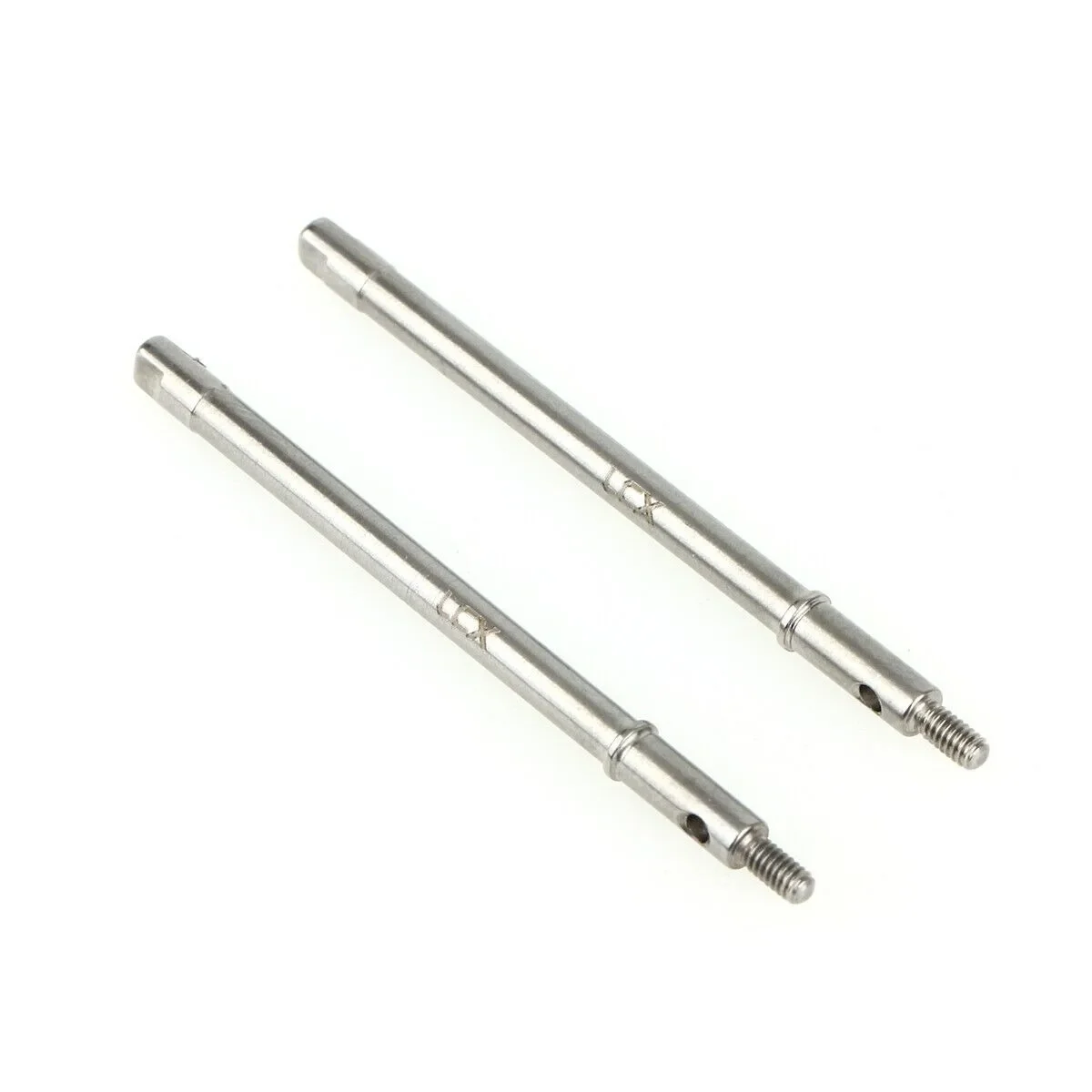 

LCX Racing 1/24 RC Crawler Car Stainless Steel Rear Axle Drive Shaft Set for Axial SCX24 Upgrades Parts Accessories