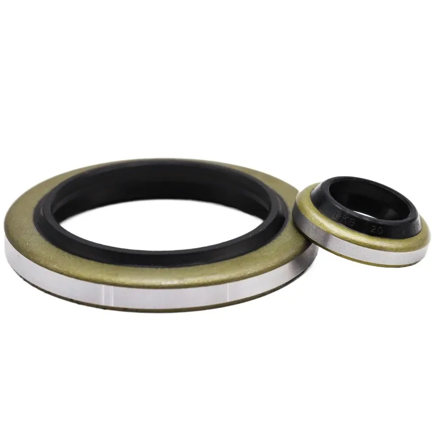 GA DKB 10/14/16/18/19/20/22/25-265mm ID NBR Rubber Iron Shell Skeleton Dust Seal U Groove Rotary Hydraulic Wiper Ring Oil Seal