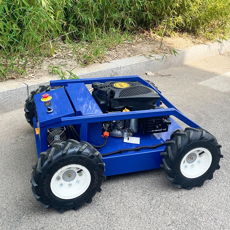 خبير فناء مخصص! جزازة العشب الذكية ذات التحكم عن بعد بدون دوران، عشب الحديقة، مناسبة لشرائط مختلفة