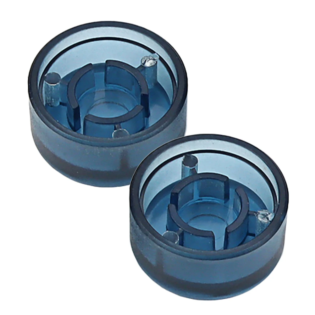 

2 Pcs Accessories Effect Button Guitar Effects Pedal Caps Plastic Footswitch Toppers