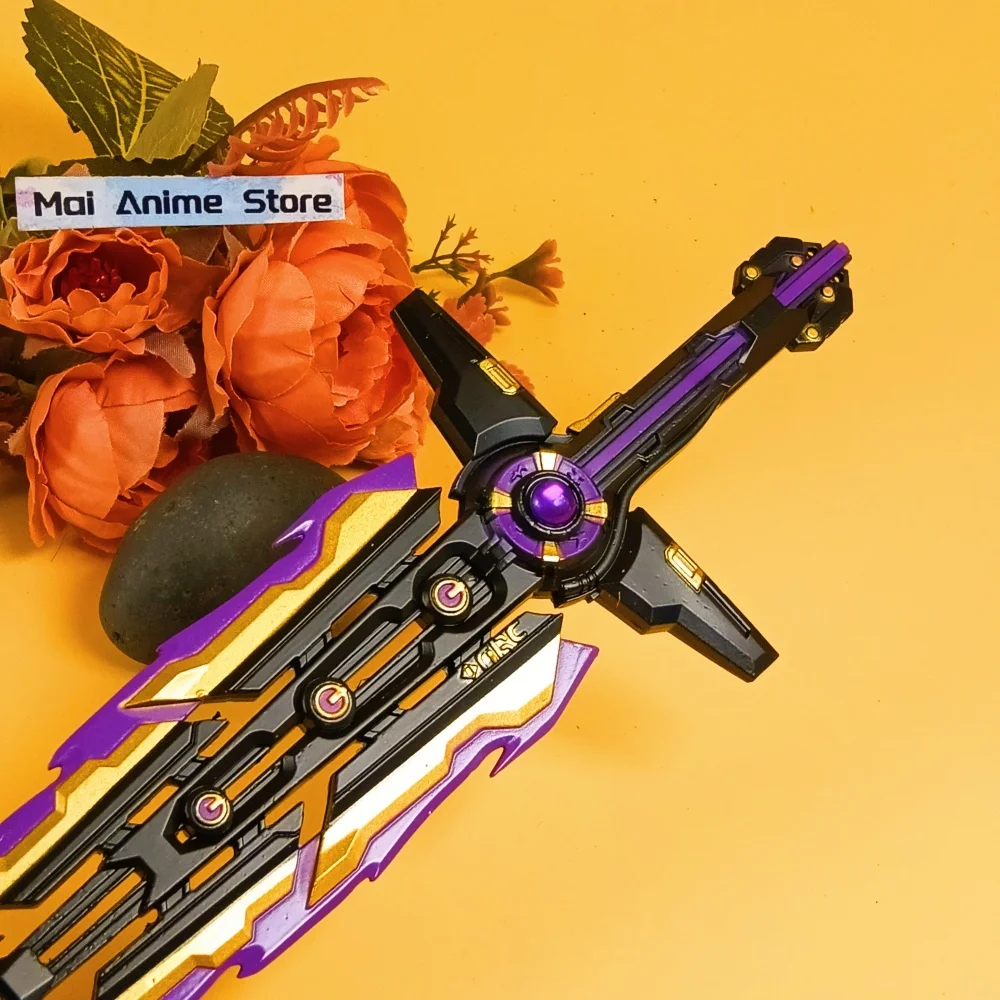 11.2 بوصة لعبة Valorant كاتانا معدن حقيقي كاتانا الساموراي صابر الصلب النينجا شفرة سكين أنيمي تأثيري الدعامة السيف لعبة غير حادة هدية #3