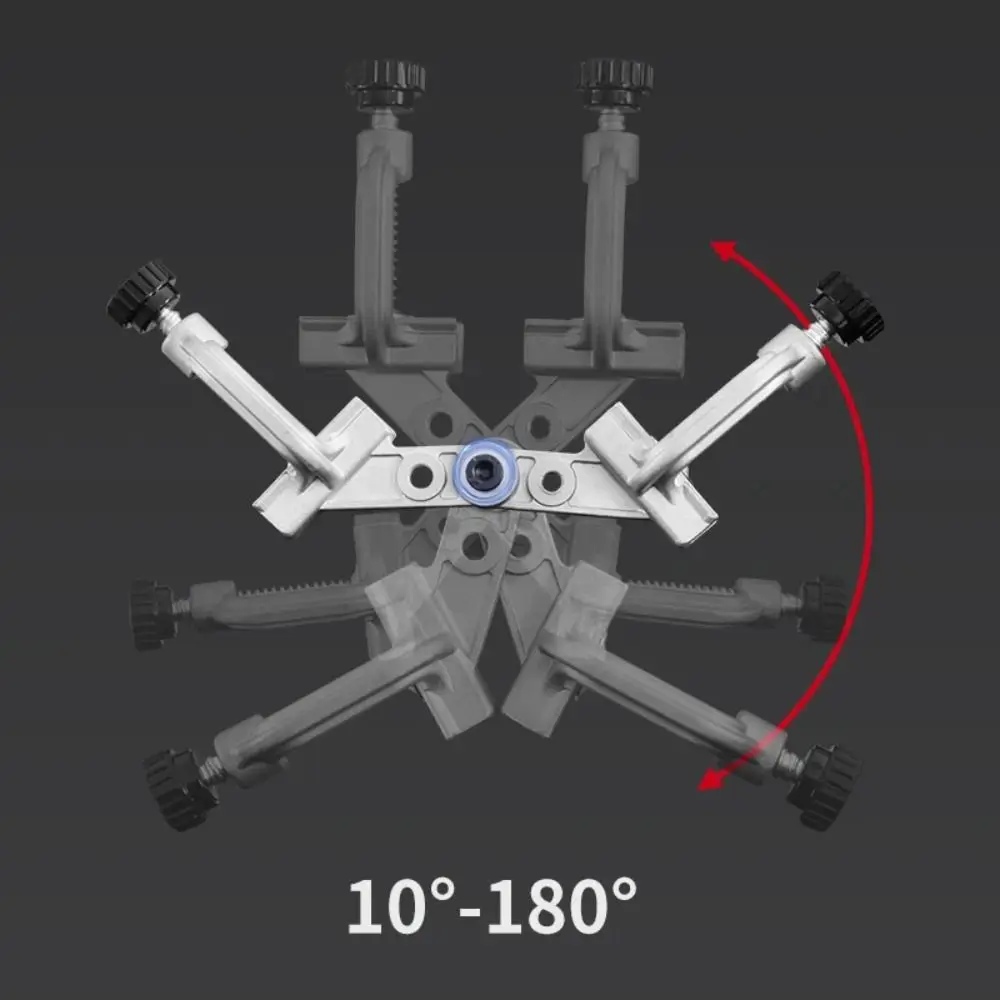 Stainless Steel Angle Clamp Holder Square Tube TC1/TCA2 Multi Angle Artifact Tool Welding Positioner 90 / 10-180 Degree view 2