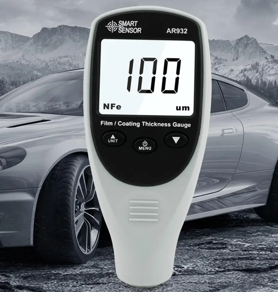

Coating Thickness Gauge, Smart Sensor AR932 Digital Coating Thickness Gauge Car Paint Tester Meter 0~1700um