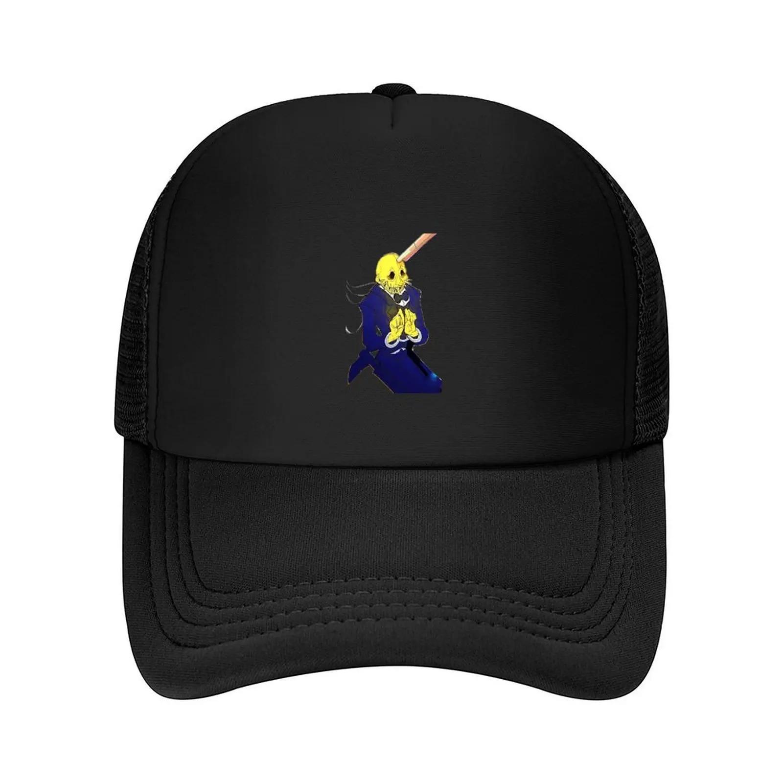 

Buckshot Roulette Fanart Characters Baseball Cap cute Trucker Hat hard hat Hat Man Luxury Sun Hats For Women Men's