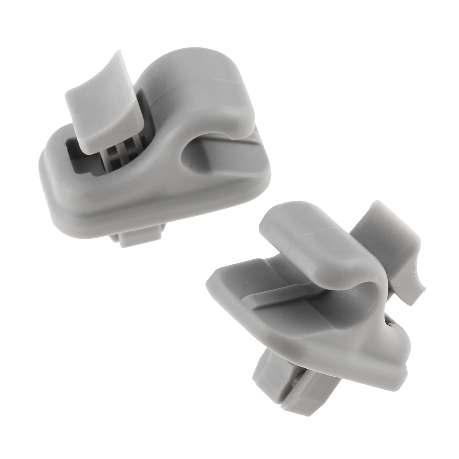 2 Piezas de Clips de Plástico para Visera de Coche, Hebilla de Espejo de Vanidad, Sujetador 84851-65D00 84851-77K00-6GS para Suzuki SX4 Swift Alto Vitara Sidekick