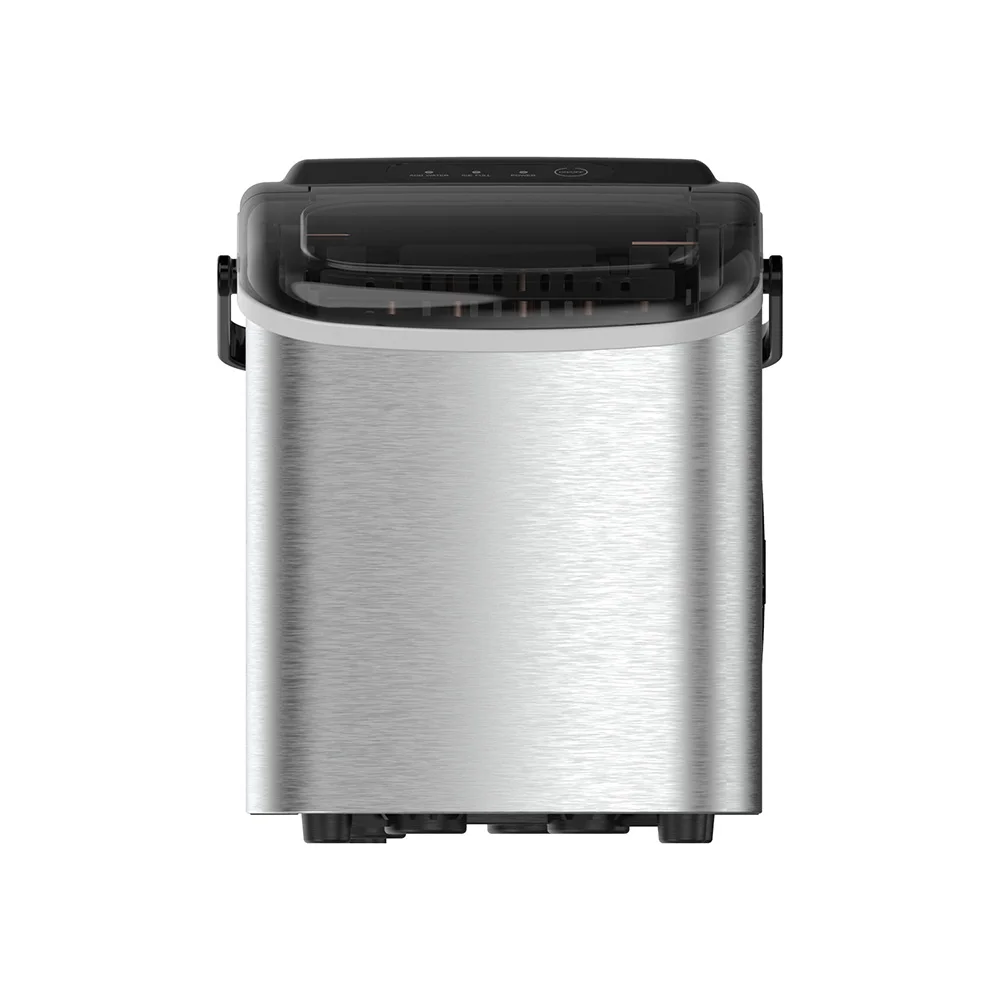 

【Горячая】Горячая Распродажа, портативный мини-ледогенератор из нержавеющей стали, электрический домашний маленький мощный кубик льда, машина