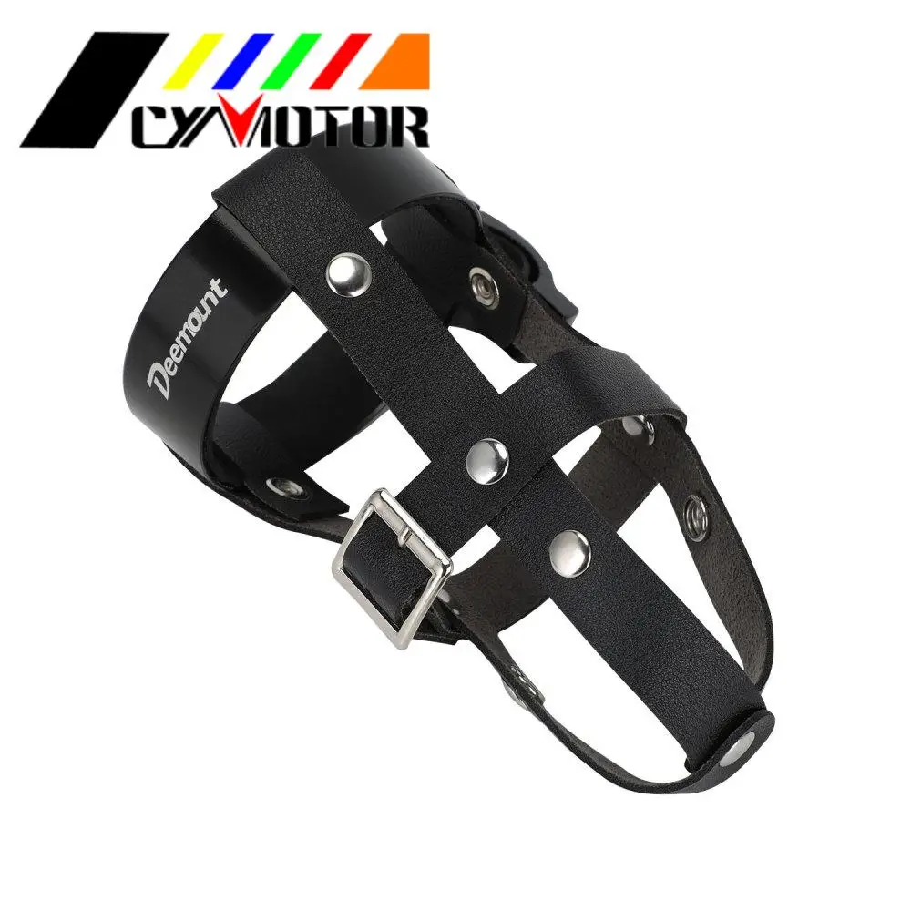 

For Super 73 S1 S2 Y1 V1 ZX Motorcycle Drink Holder Bike Water Cup Bottle Electric Bicycle Modification Accessories Iron leather