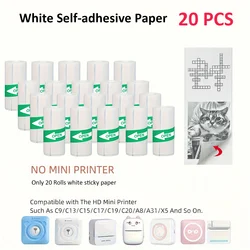 Thermal Paper MINI Printing Self-adhesive Label Sticker For Mini Printers Photo for printer transparent thermal Stickers paper