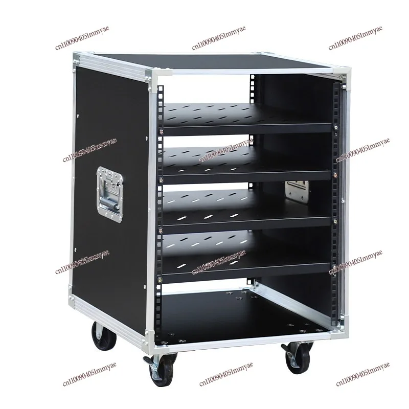 10U Power Amplifier Cabinet Home Air Case Cinema Outdoor Multifunctional Chassis Rack