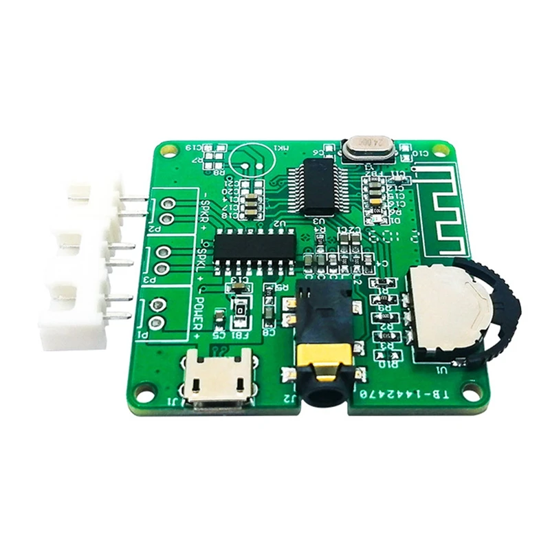 Stereo Bluetooth 3W 5W Power Amplifier Board PAM8406 Digital Power Amplifier Module DIY Bluetooth 5.0 Speaker