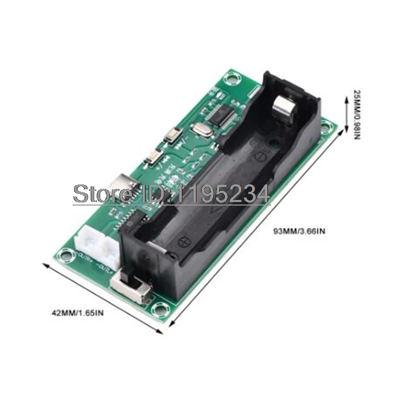 1pcs DC 5V XH-A153 Lithium Battery BT 5.0 Dual-channel 2 Ch Channel Stereo Low Power Amplifier Board PAM8403