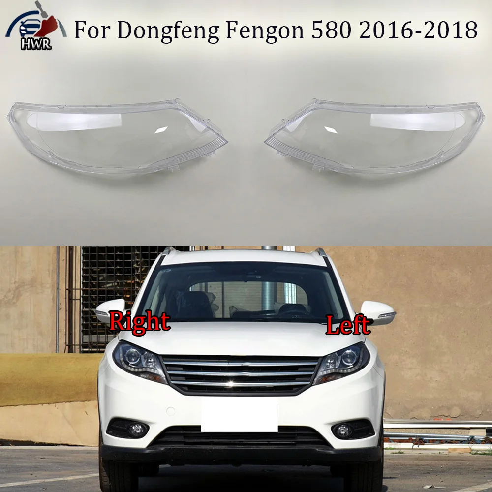 

Headlight Cover Shade Headlamp Shell Transparent Lampshade Lens Auto Replacement Parts 2016 2017 2018 For Dongfeng Fengon 580