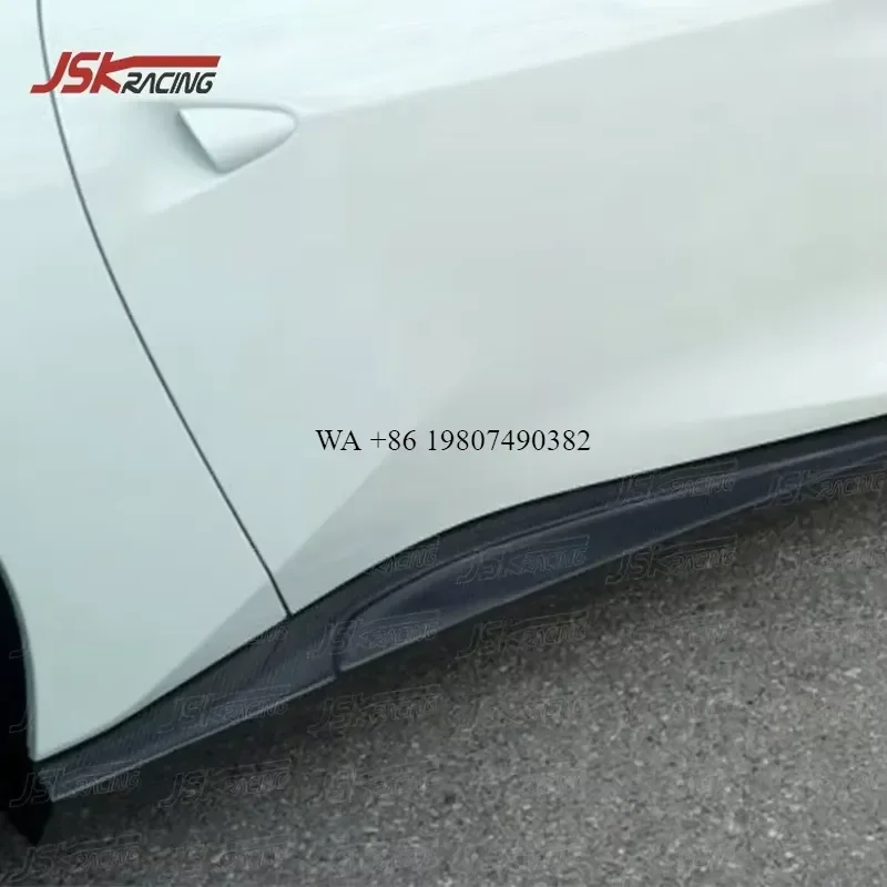 Wmwmnu for Portofino Carbon Fiber Side Skirts 2018-2023 Nov Style Upgrade Body Kit Auto Exterior Accessories