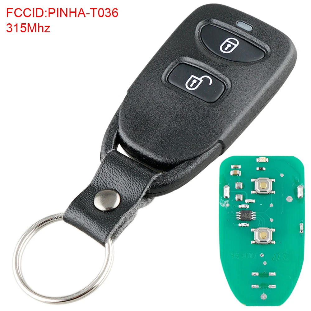 

315MHz 2+1 Buttons Replacement Keyless Entry Remote Car Key Fob PINHA-T036 Fit for Sorento Kia 2009 2010 2011 2012 2013 hot