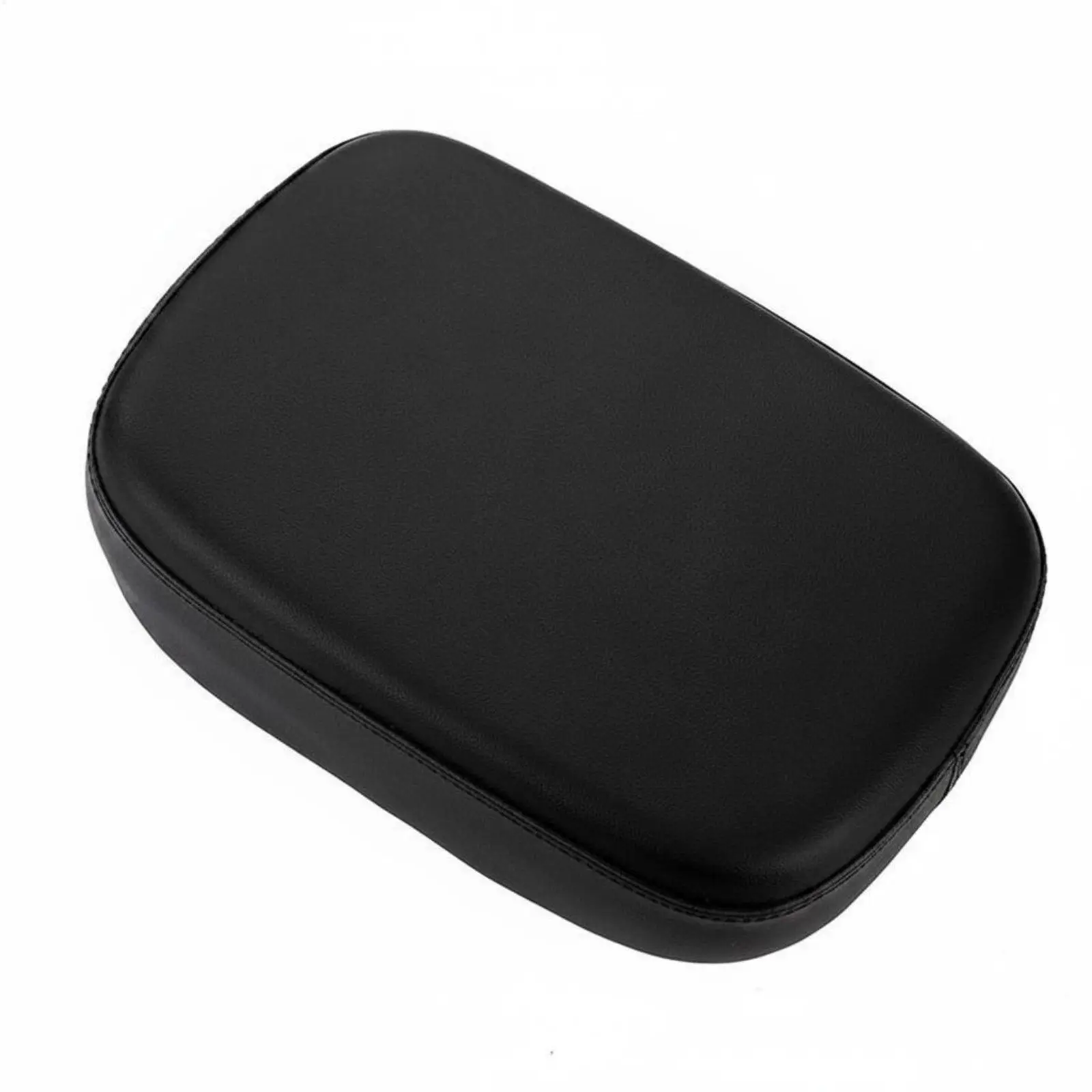 Motorcycle Seat Cushion Shock Absorber PU Leather Padded Rear Seat for Electric Bike All Weather Use