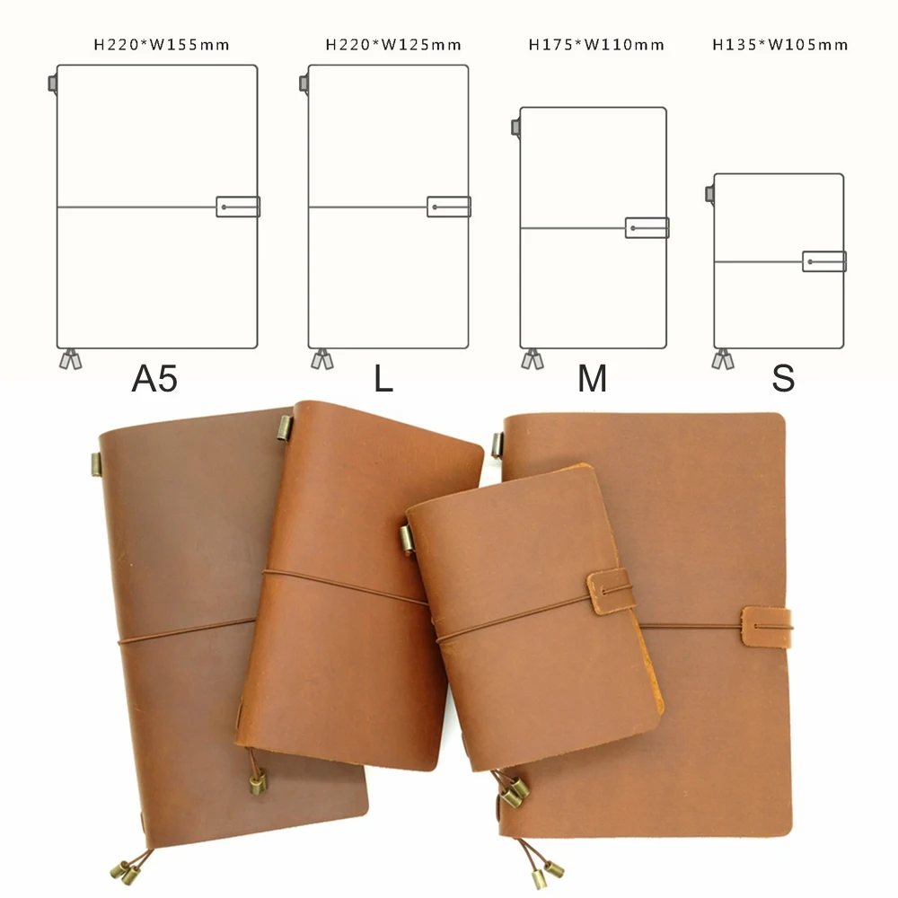 100% Ręcznie Robiony Notatnik Podróżnika z Prawdziwej Skóry, Dziennik Podróżniczy, Vintage, Skóra Bydlęca, Prezent, Planer, Darmowe Grawerowanie/Embosowanie