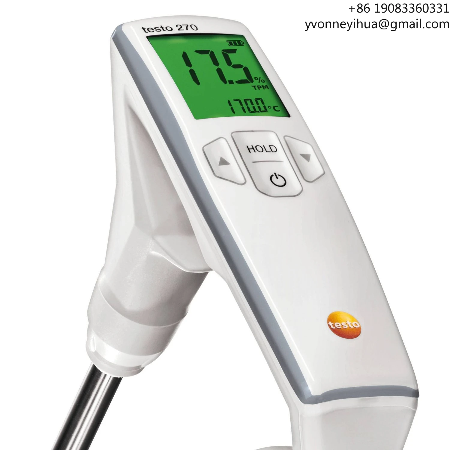 

Testo 270 Cooking Oil Tester Oil Quality Meter Total Polar Material Measurement 0.0 To 40.0% Kitchen Tester
