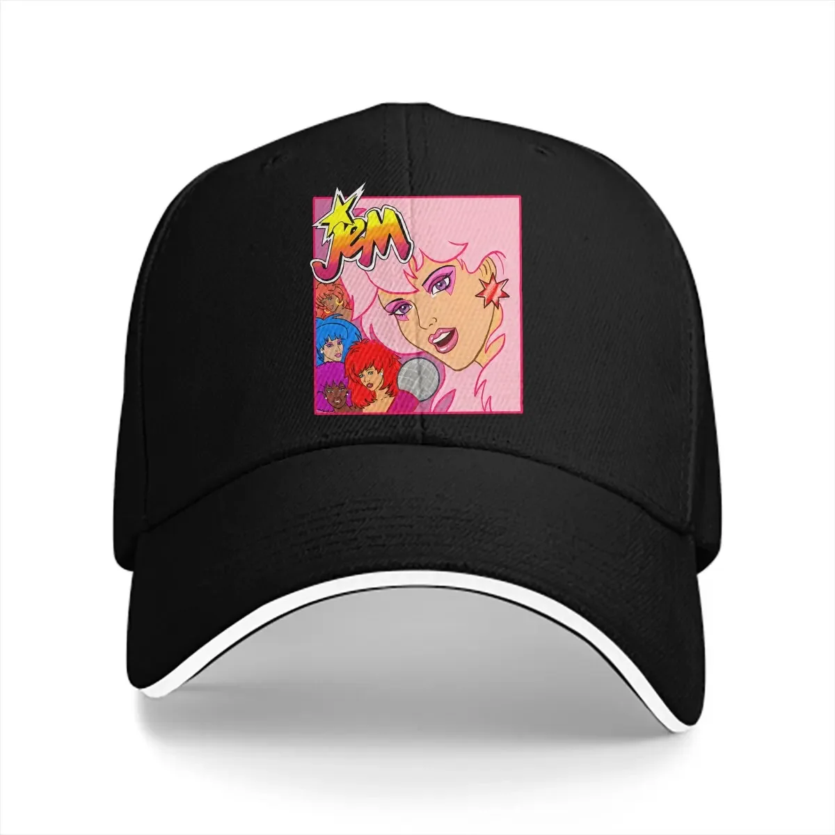 Secret Team Baseball Cap Men Hats Visor Protection Snapback Jem And The Holograms Gifts Caps