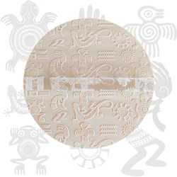 Clay Art Projects Native Americans Ethnic Symbols Aztec Pattern Textured Acrylic Mini Embossed Rolling Pins