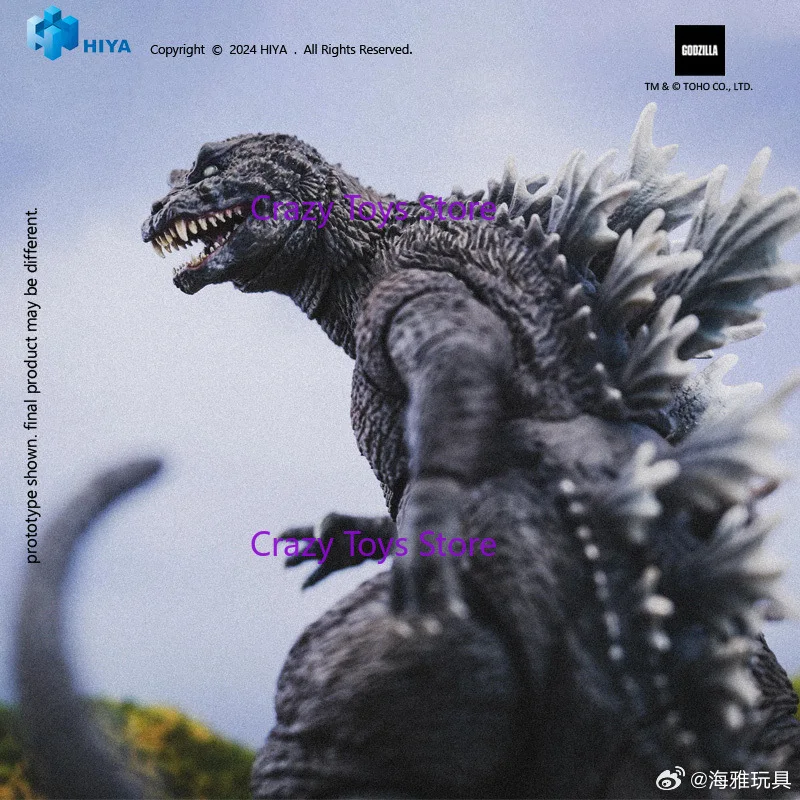 Auf Lager 18CM HIYA 7-Zoll-Actionfigur Exquisite Basic Series Godzilla Mothra King Ghidorah Giant Monster Full Attack Geschenk