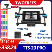 Twotrees TTS-20 pro Laser Engraving Machine ESP32 Master Control Multiple Materials DIY Wood Laser Engraver Cutting Machines