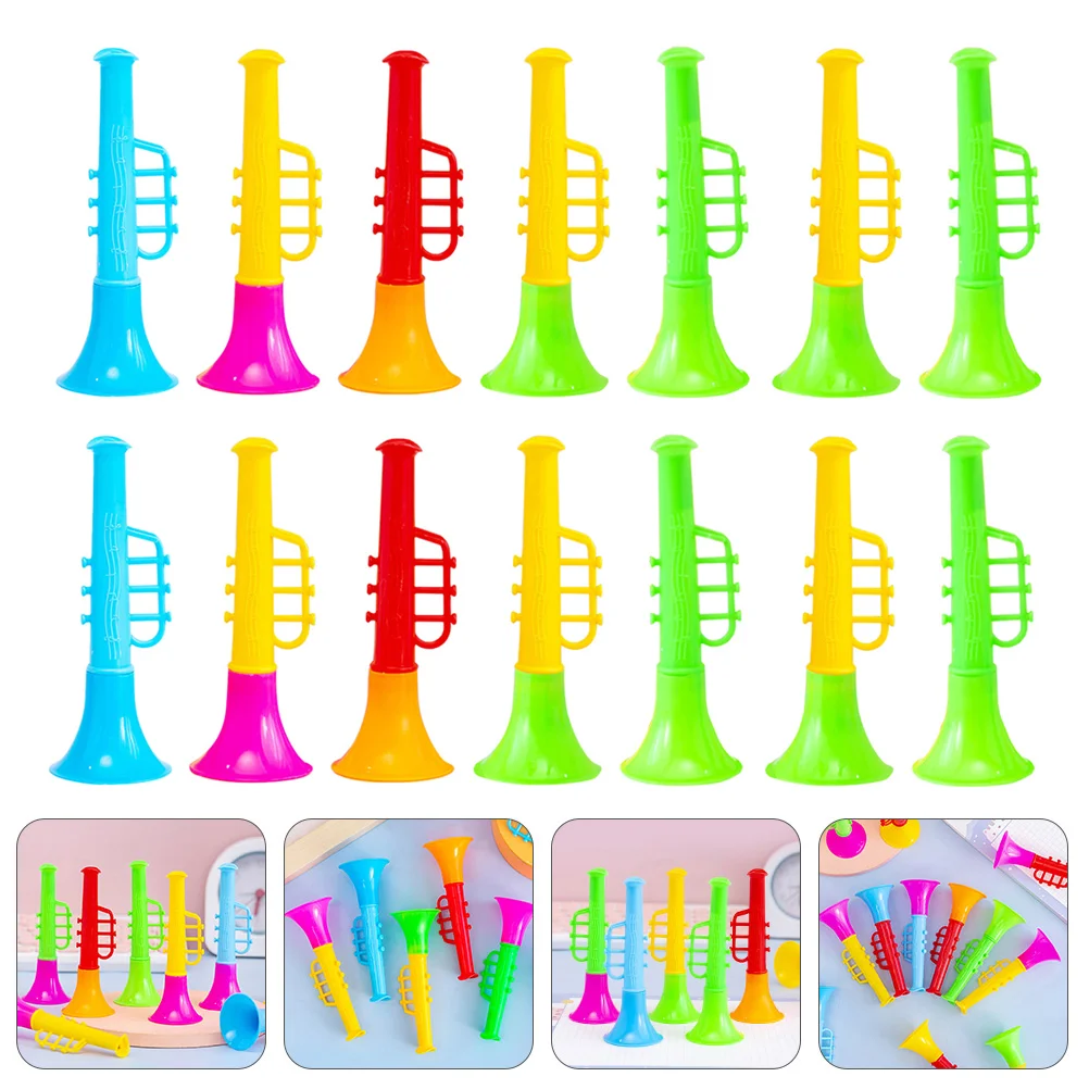 

20 Pcs Mini Speaker Interesting Plastic Trumpet Toys for Toddlers Kids Household Compact Funny Supplies Small Safe